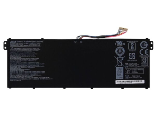 Original 3220mAh 36Wh Acer AC14B18J Bateria