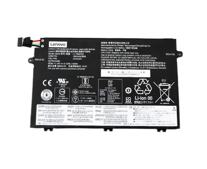 Original 4050mAh 45Wh Bateria Lenovo ThinkPad L580 20LW003EIX  Clique na imagem para fechar