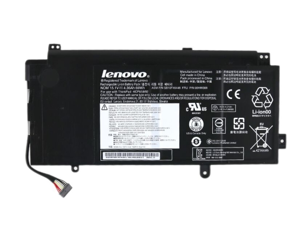 Original 4360mAh 66Wh Bateria Lenovo ThinkPad Yoga 15 20DR 20DQ