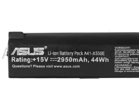 Original 2950mAh 44Wh Asus X750LN-TY019H Bateria