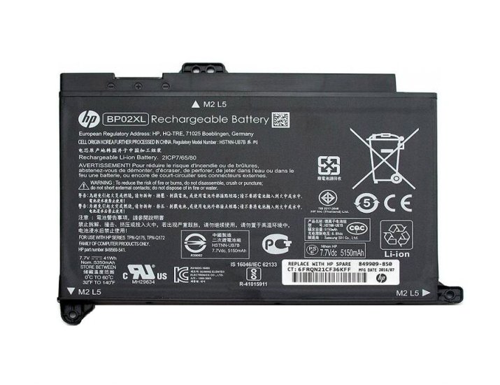 Original 41Wh HP Pavilion 15-aw001nq 15-aw010nw Bateria  Clique na imagem para fechar