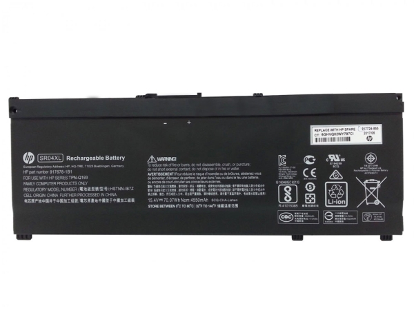 Original 70.07Wh HP Pavilion Power 15-cb001nq 15-cb025nb Bateria