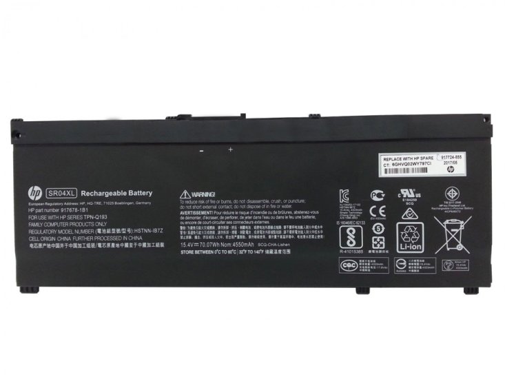 Original 70.07Wh HP Pavilion Power 15-cb070nz 15-cb022nl Bateria  Clique na imagem para fechar